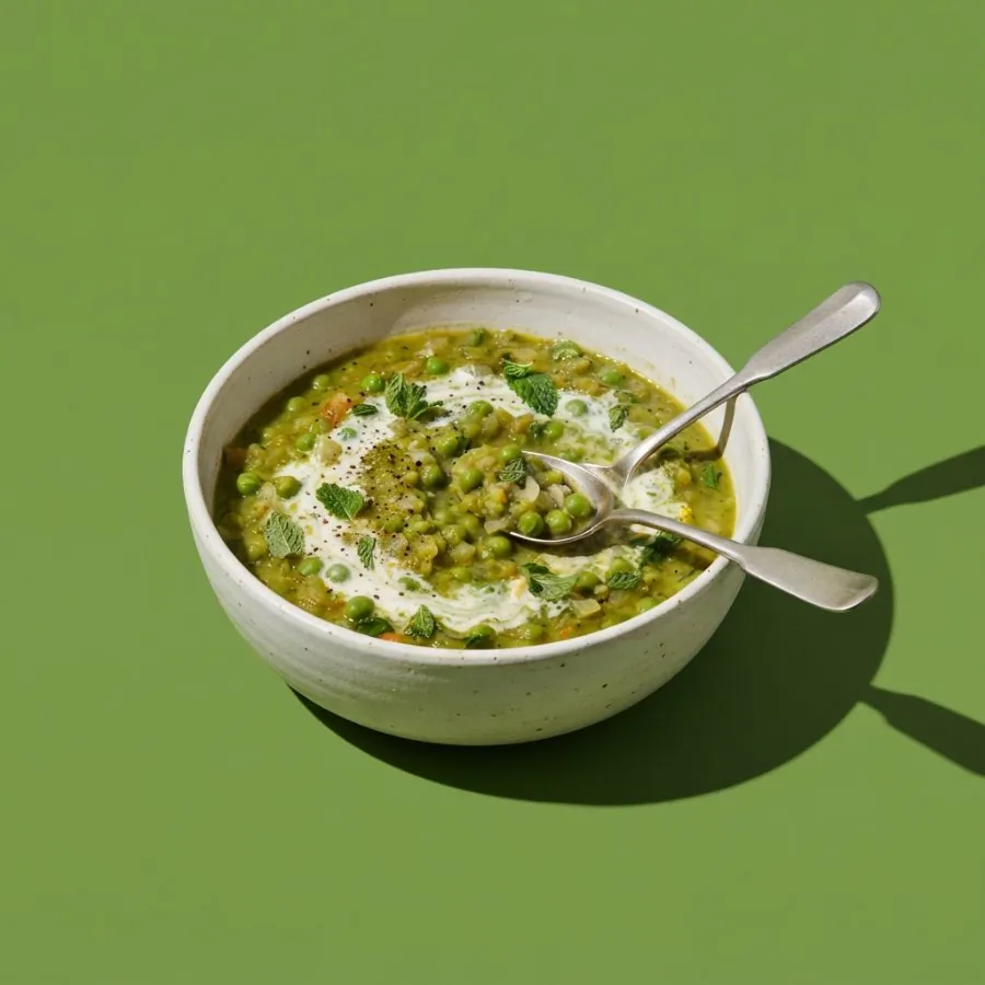 Erbsen-Minze-Suppe, Foto 3