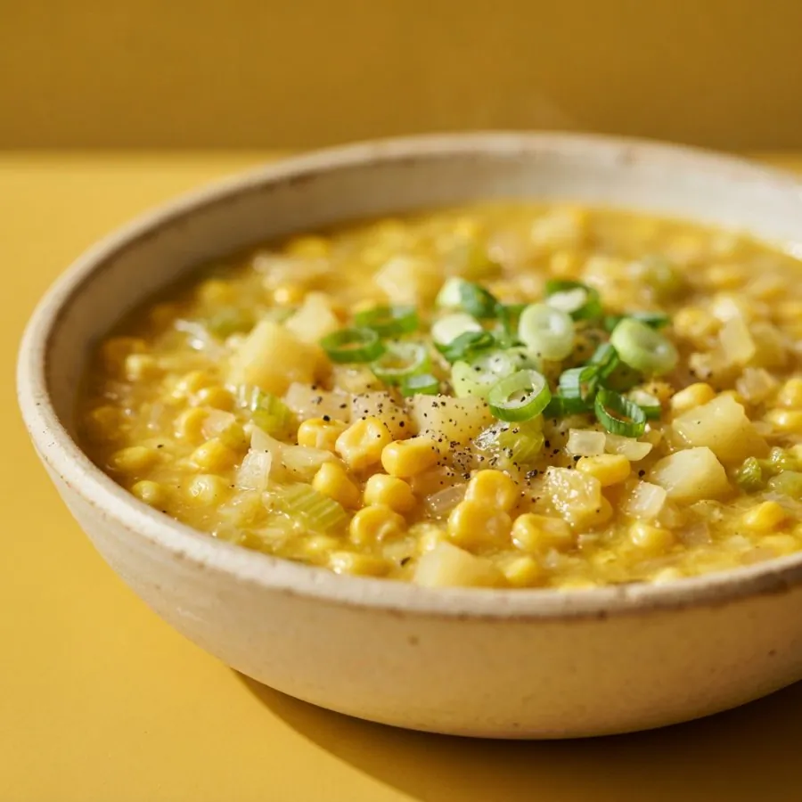 Sweetcorn chowder, photo 2