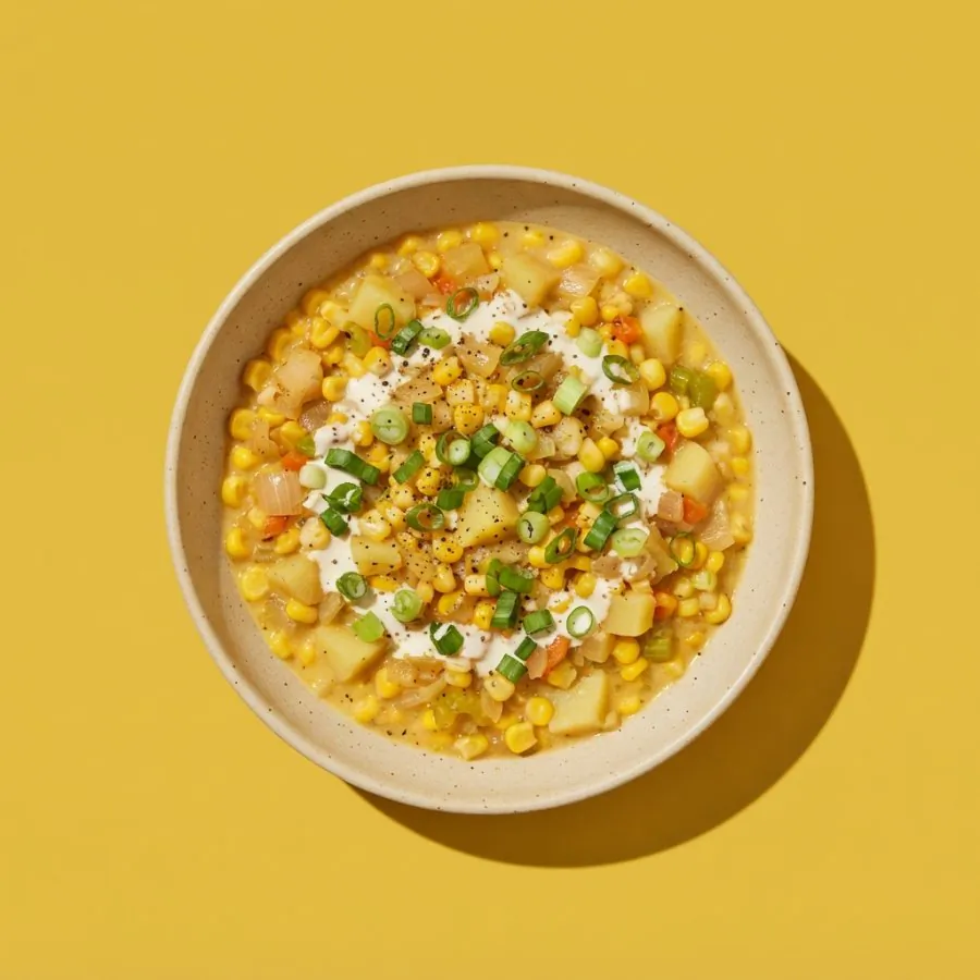 Sweetcorn chowder