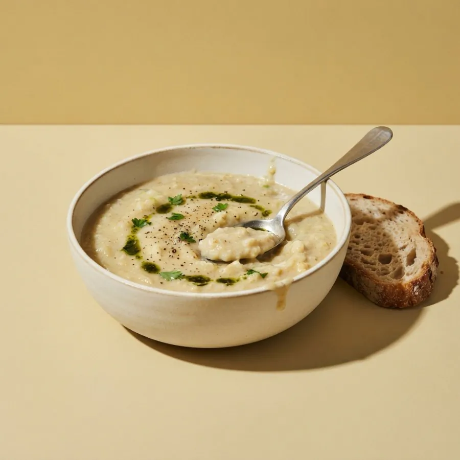 Celeriac and apple soup, photo 3