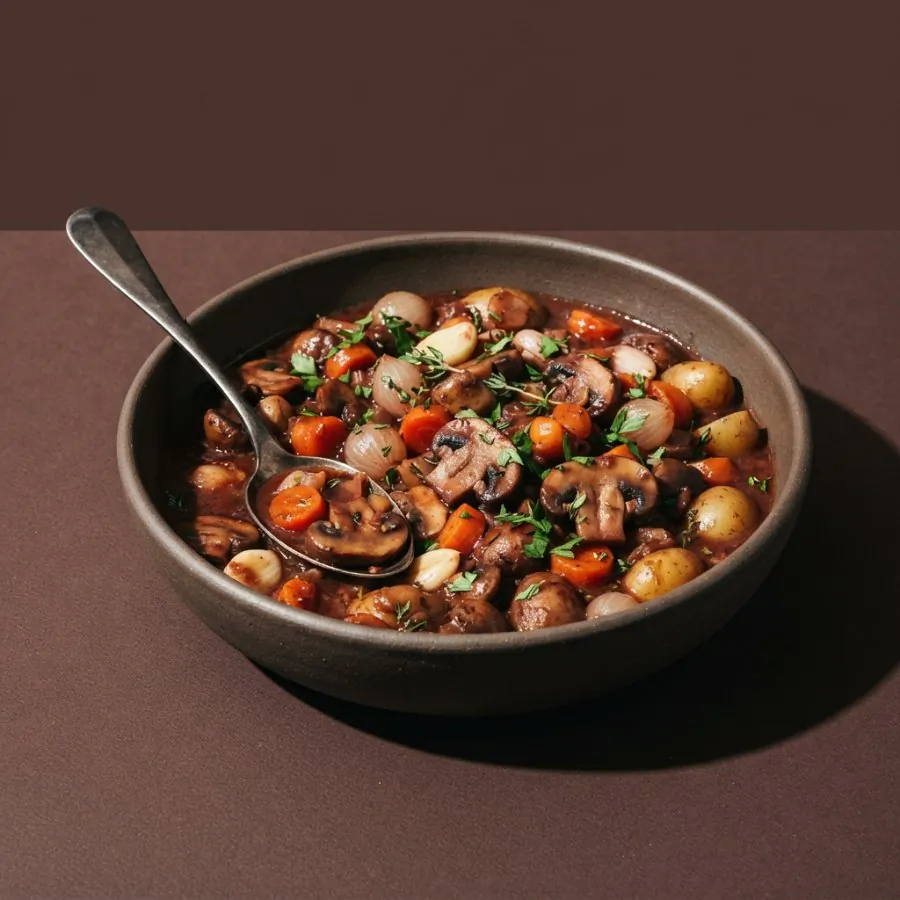 Mushroom bourguignon, photo 3