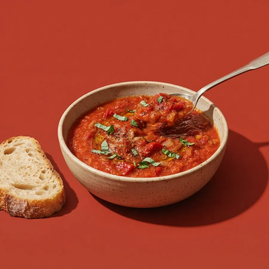 Tomaten-Paprika-Suppe, Foto 3