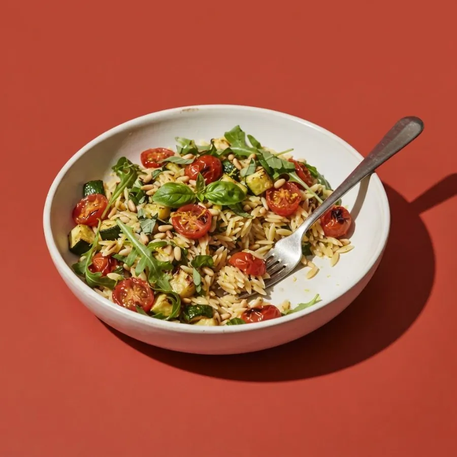 Orzo-Salat mit gerösteten Tomaten, Foto 3