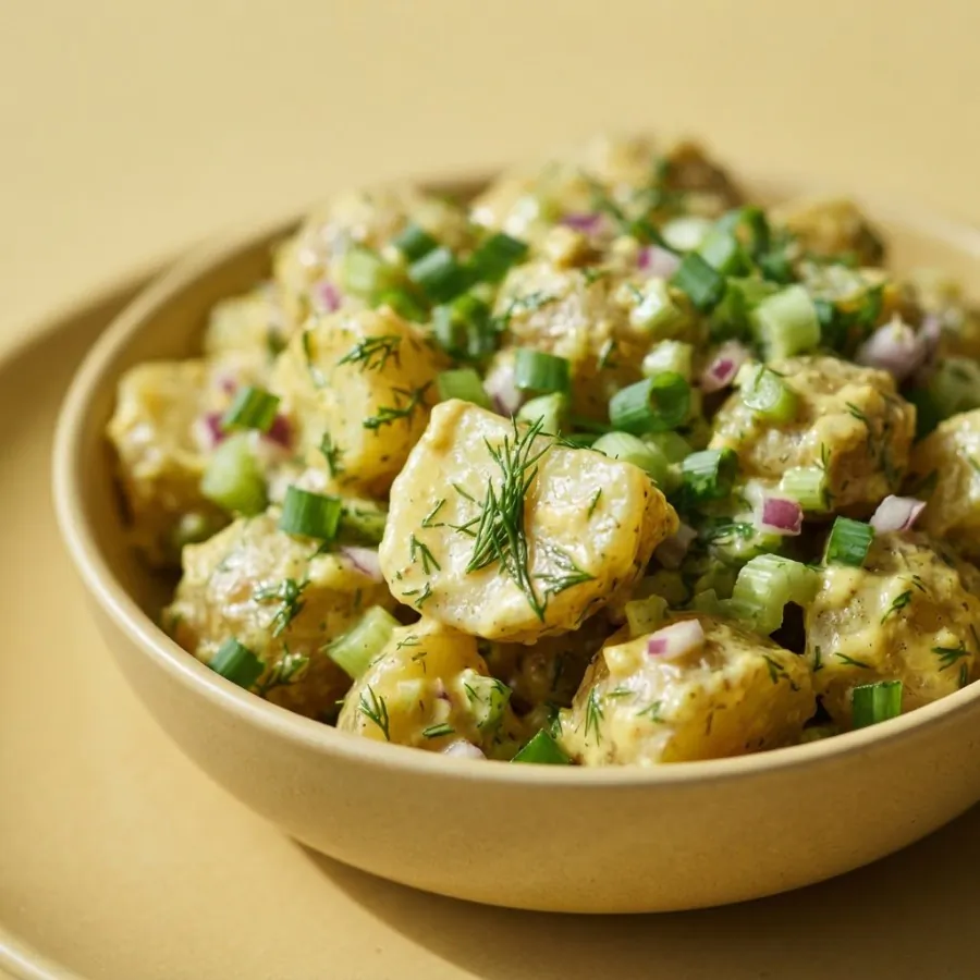 Salada de batata com mostarda e endro, foto 2