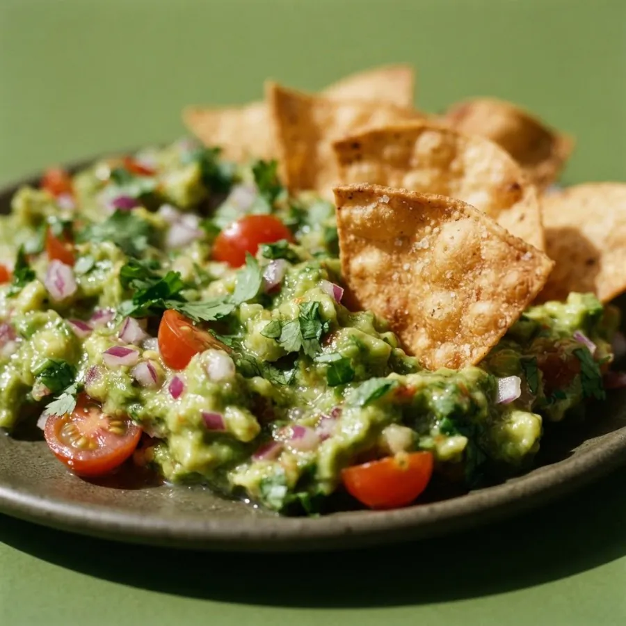 Guacamole com nachos, foto 2