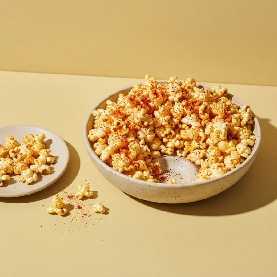 Popcorn with smoked paprika, photo 3