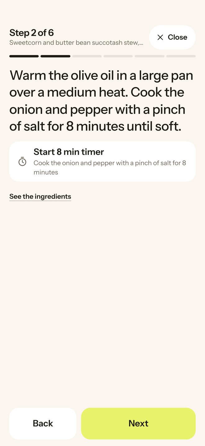Cooking step by step in Nosha